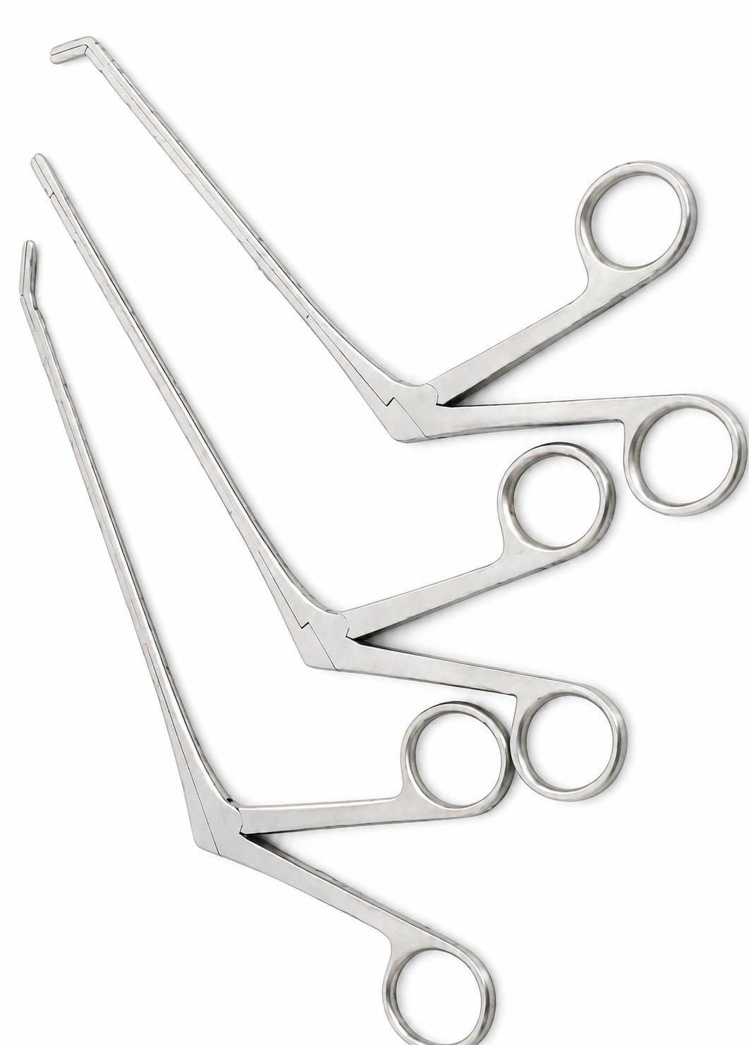 Cushing Pituitary Rongeur Set of 3, 8″ 2x10mm Up/Straight/Down ENT Surgical