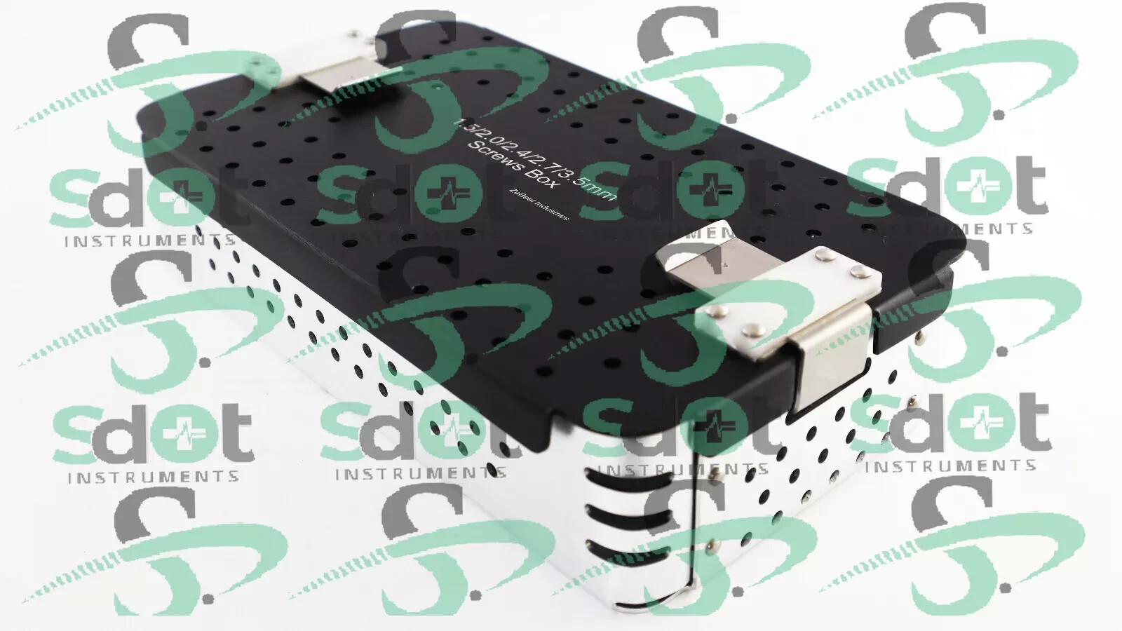 1.5mm, 2.0mm, 2.4mm, 2.7 & 3.5mm Screws Box, Rack, Sterilization Box Aluminum