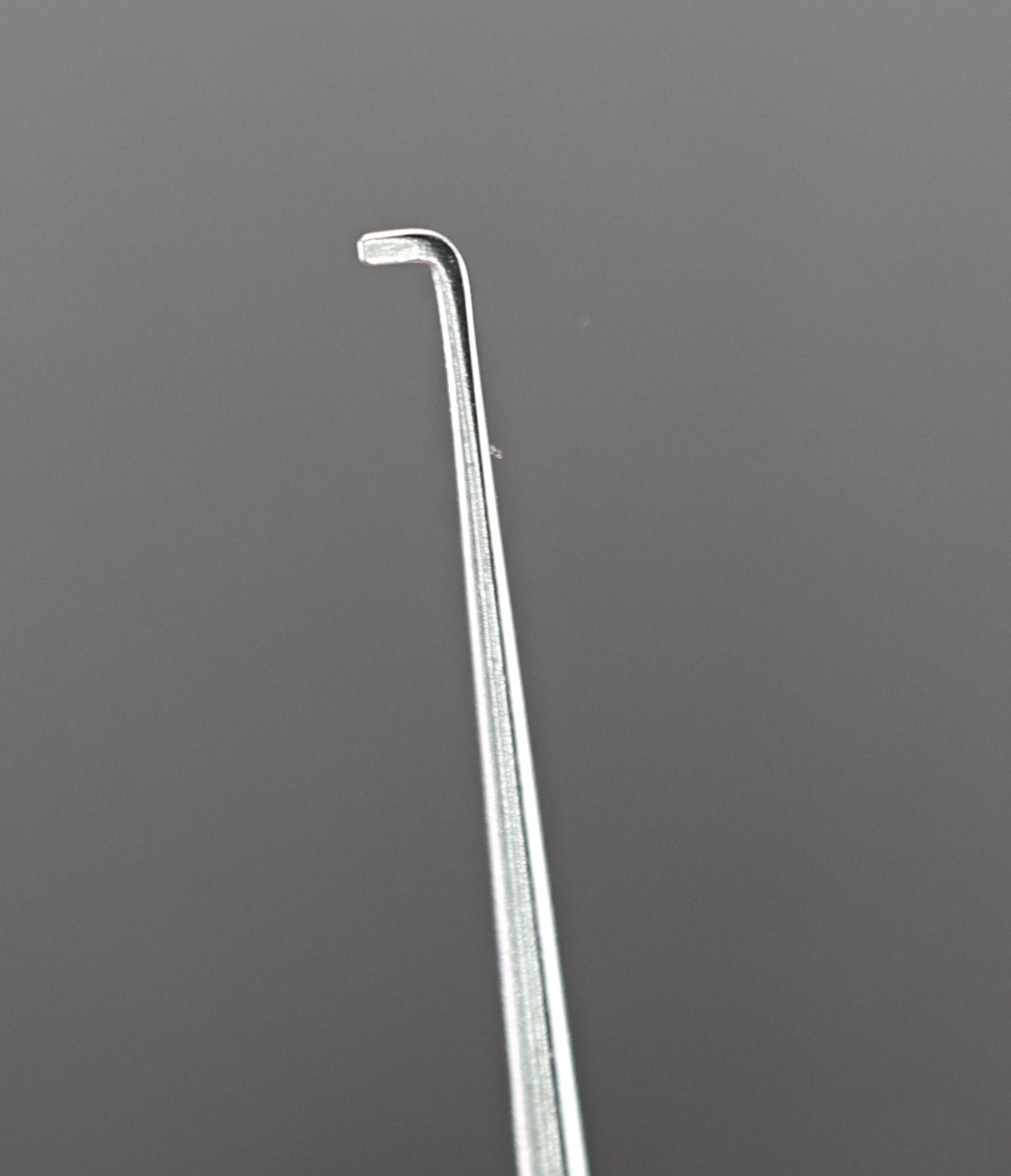 V Mueller NL2410 Dissecting Hook, Adson Blunt 5 mm Long Tip, 8″