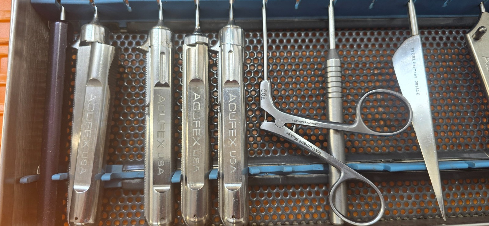 Acufex Arthroscopy Punches Instruments Set of 12-Pcs with Tray