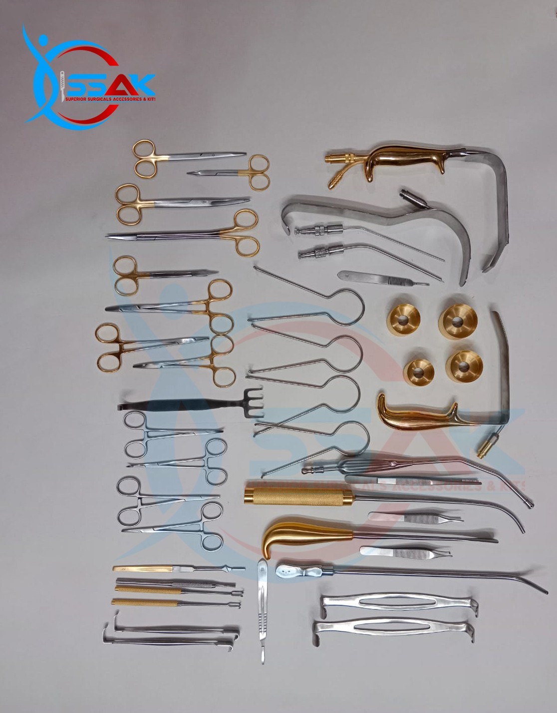 Breast Augmentation Set 38 PCs OEM Plastic Surgery, Surgical Instruments