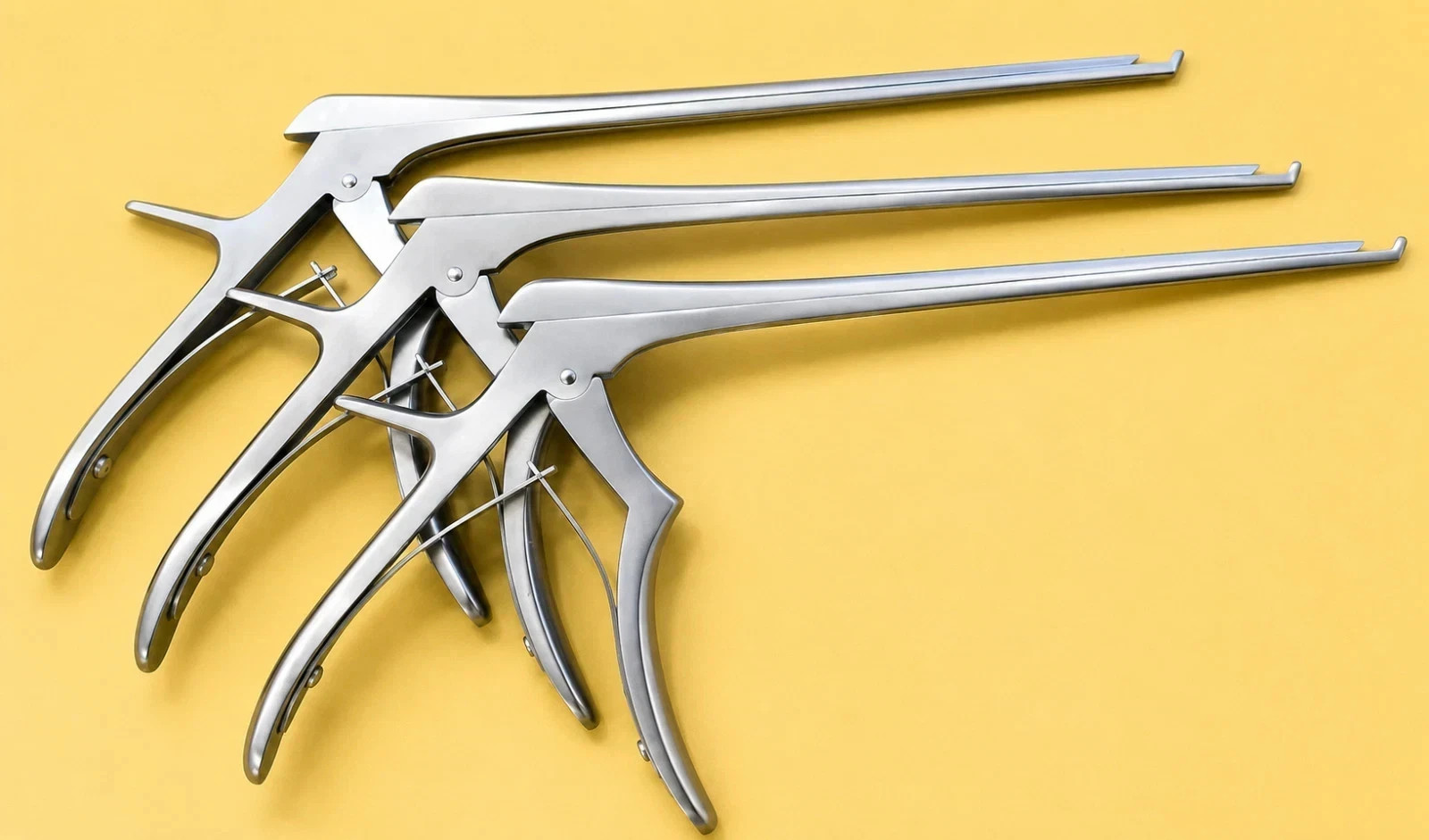 AESCULAP Kerrison Rongeur Set 1mm 2mm 3mm Neuro Spine Surgical Instrument