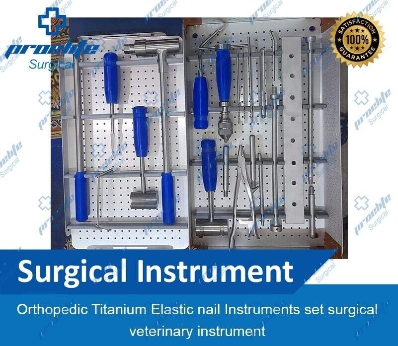 Orthopedic Titanium Elastic nail Instruments set surgical veterinary instrument