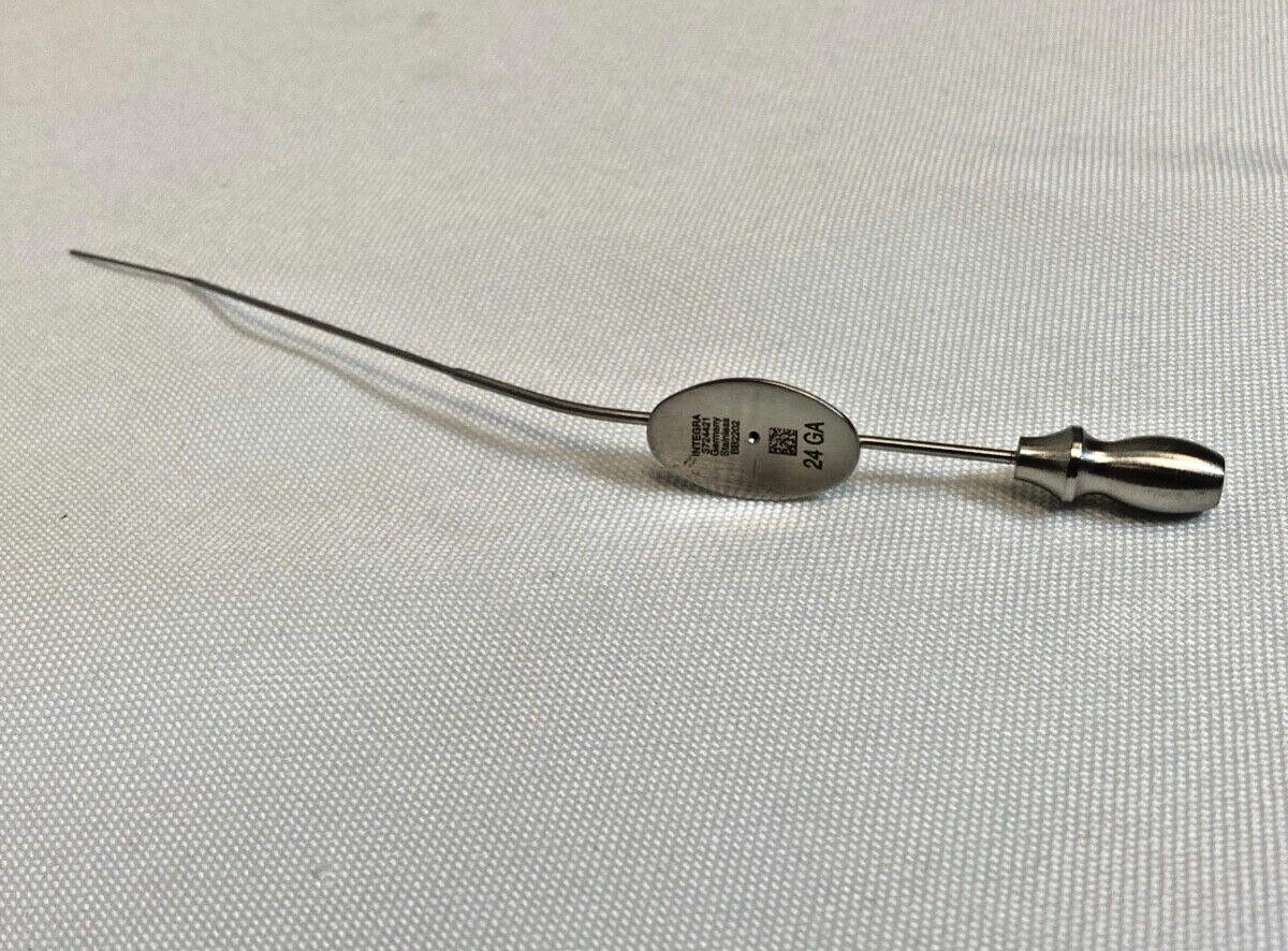 Integra XOMED 3724421 McGee Suction Tube 24 Gauge WL: 70mm O.D. 0.6mm