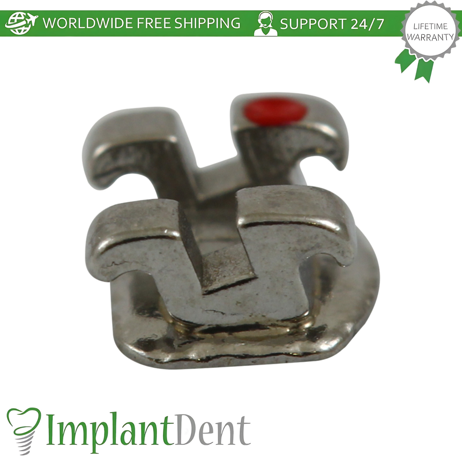 MBT Dental System Mini Metal Brackets 0rthodontic Kit Crowded Teeth Correction