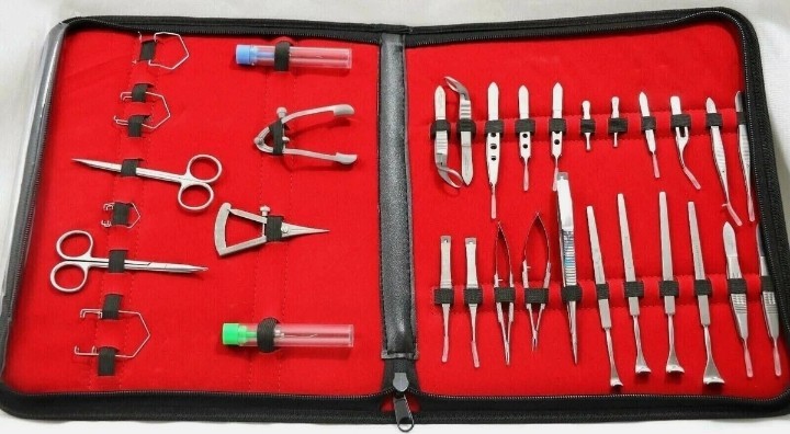 GERMAN 32 Pcs Ophthalmic Cataract Eye Micro Surgery Surgical Instruments SET Kit