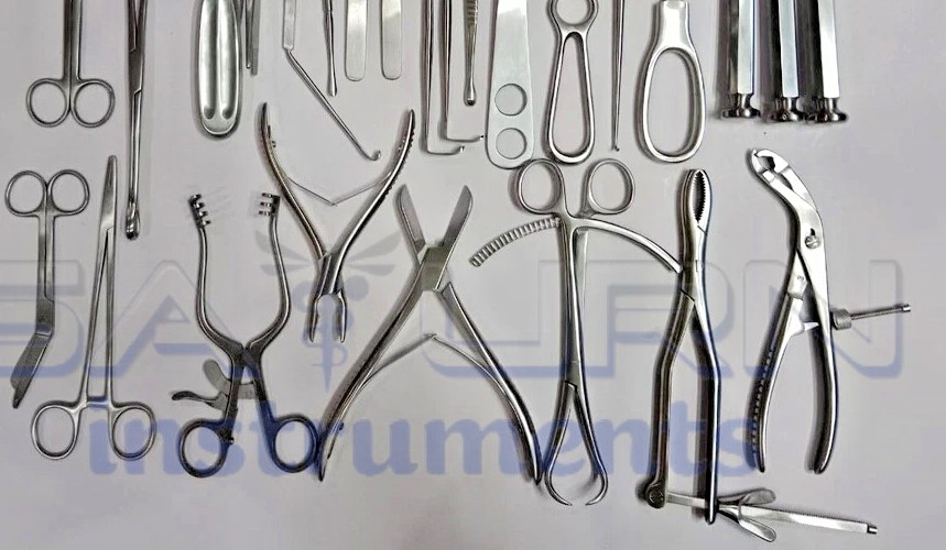 Basic Orthopedic Surgery Kit German Orthopedic Surgical instruments Set of 25 PC