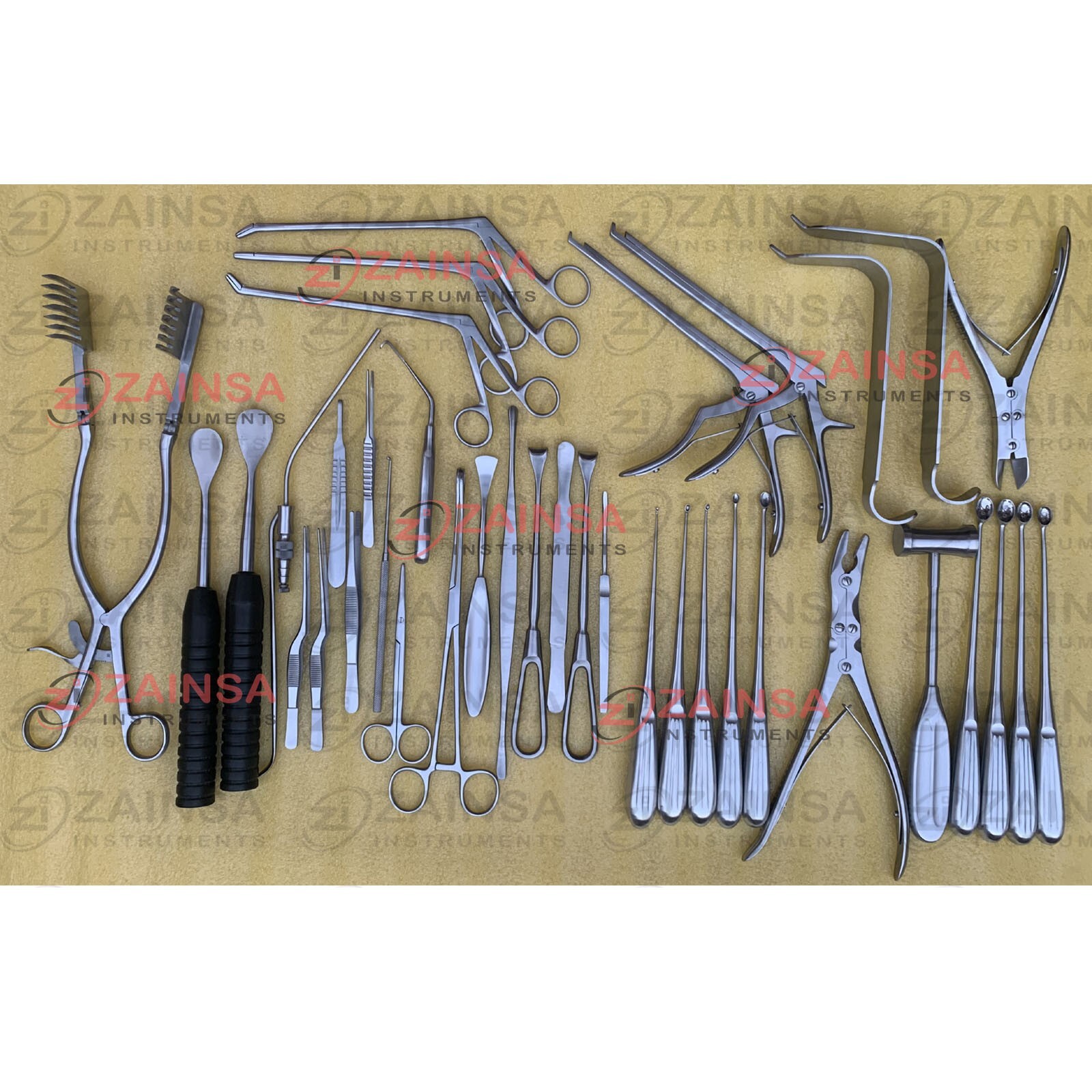 Laminectomy complete Instruments Full set of 39 PCs Spine Orthopedic instruments
