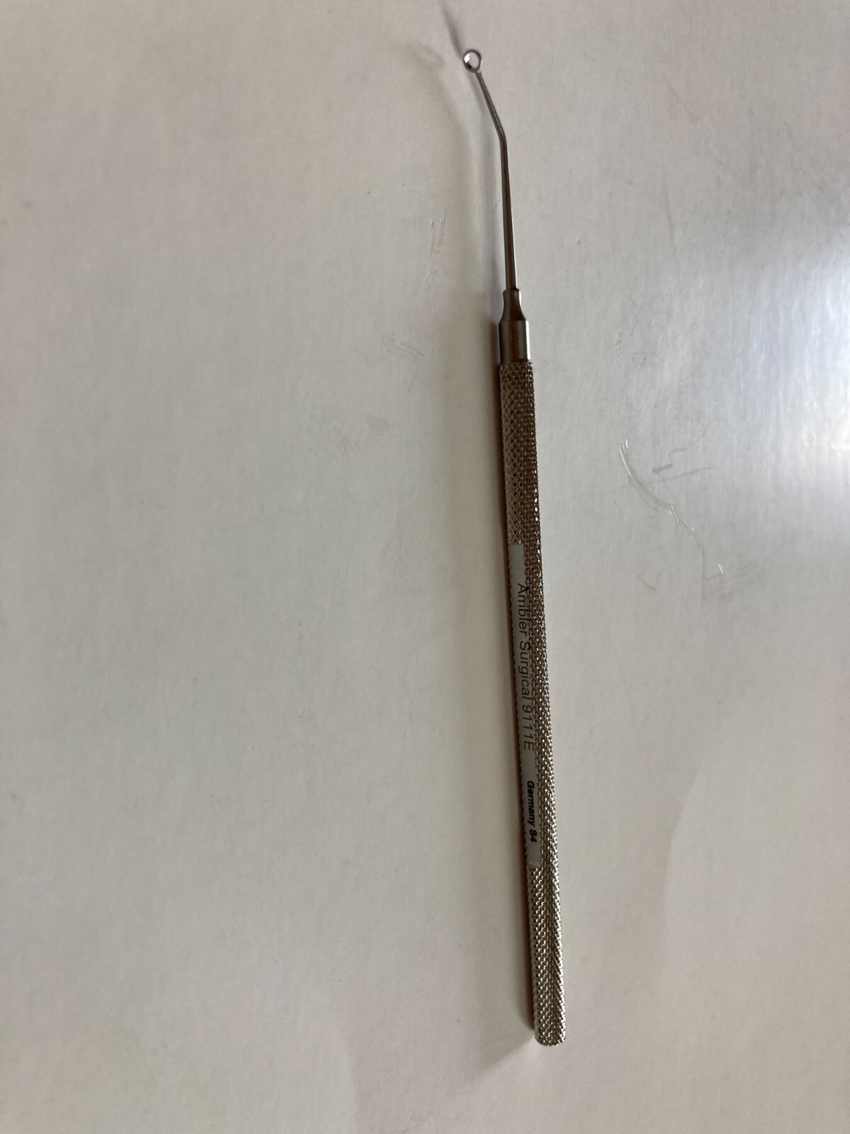 Ambler Nightingale Posterior Capsule Polishing Curette Surgical Instrument 9111E
