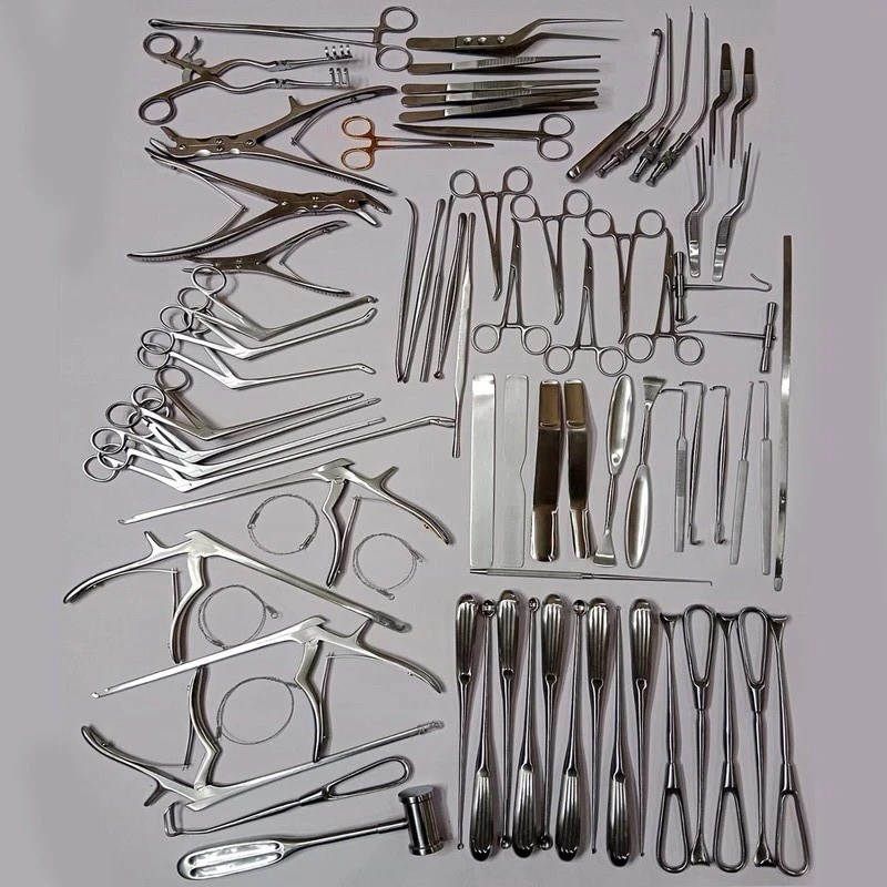 Basic Craniotomy & Laminectomy Surgical Orthopedic Spinal Instruments 78 Pcs Set