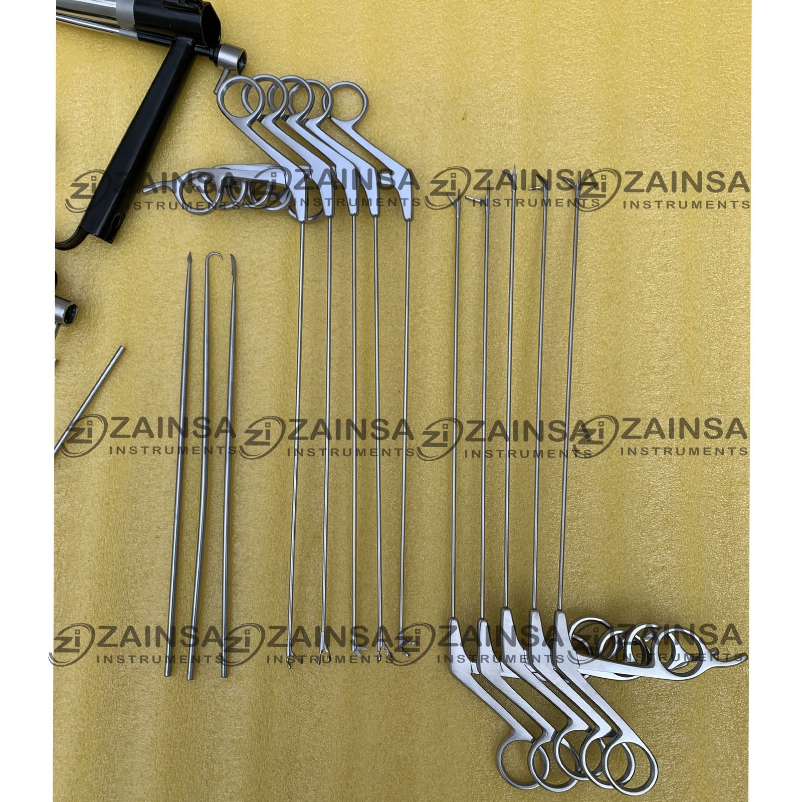 Pedestal Laryngoscope Set Micro Laryngeal Surgery ENT Endoscopic Set