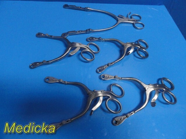 Codman Assorted Symmetry Retractor Cervical Body (Large/Small) Frames ~ 31512