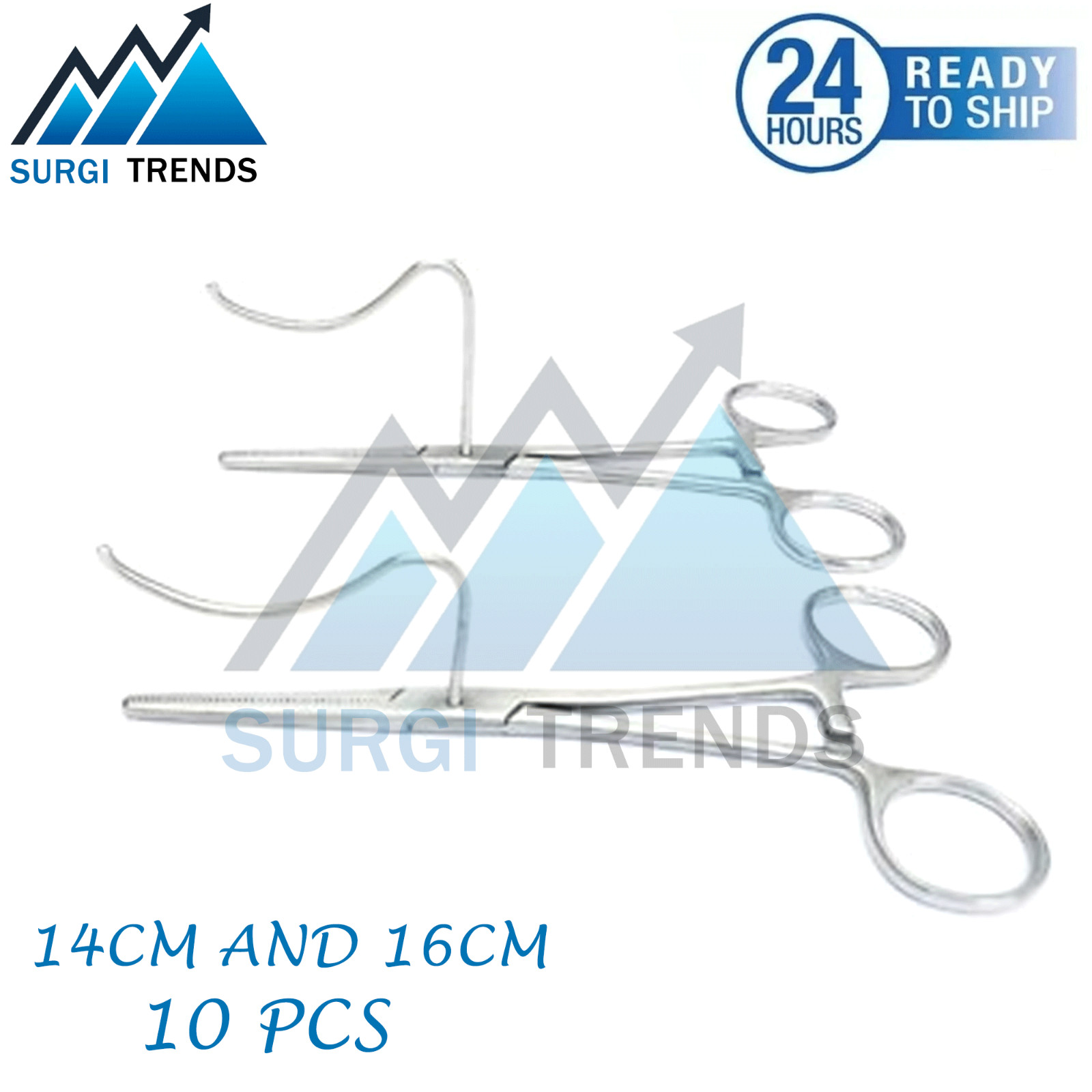 10pcs High Quality Medium 14cm and large 16cm DOWLING Spay Retractors