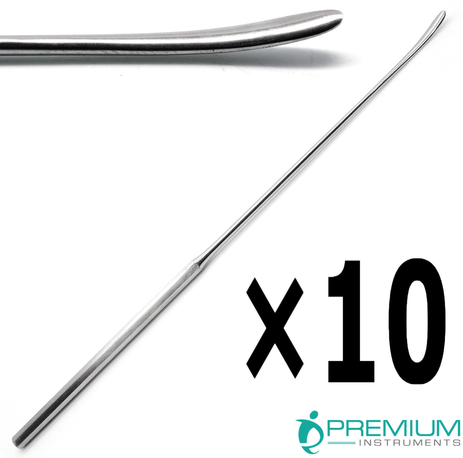 10 Pcs Surgical Penfield Dissectors # 4 Neuro 21.6cm Spine Premium Instruments