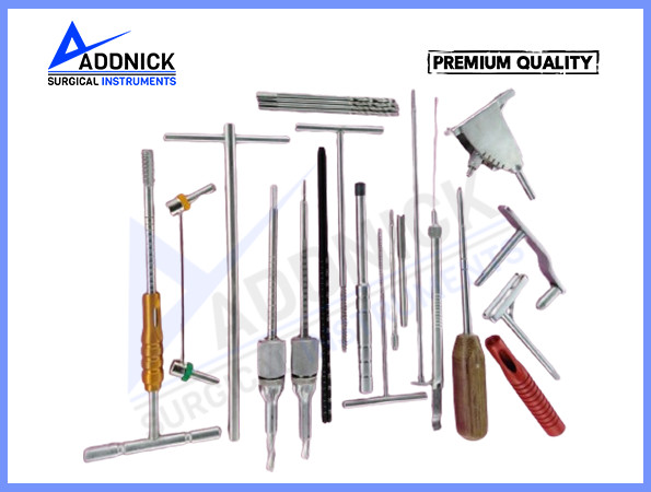 DHS DCS 21-Pcs Stainless Steel Surgical Orthopedic Instrument Set – Best Quality