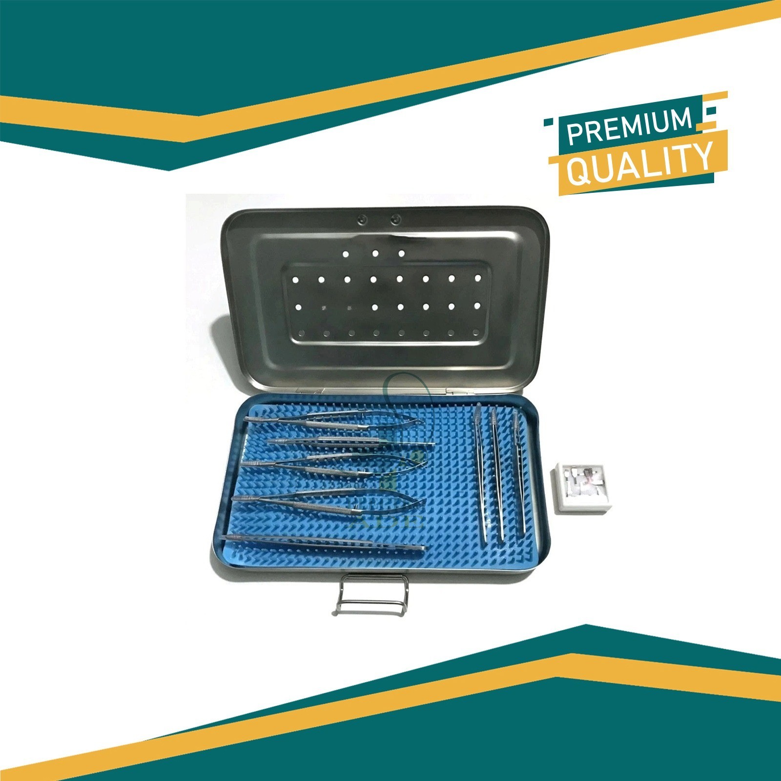 Hand Surgery Basic Set of Micro Surgical Instruments with Case Micro Surgery Set