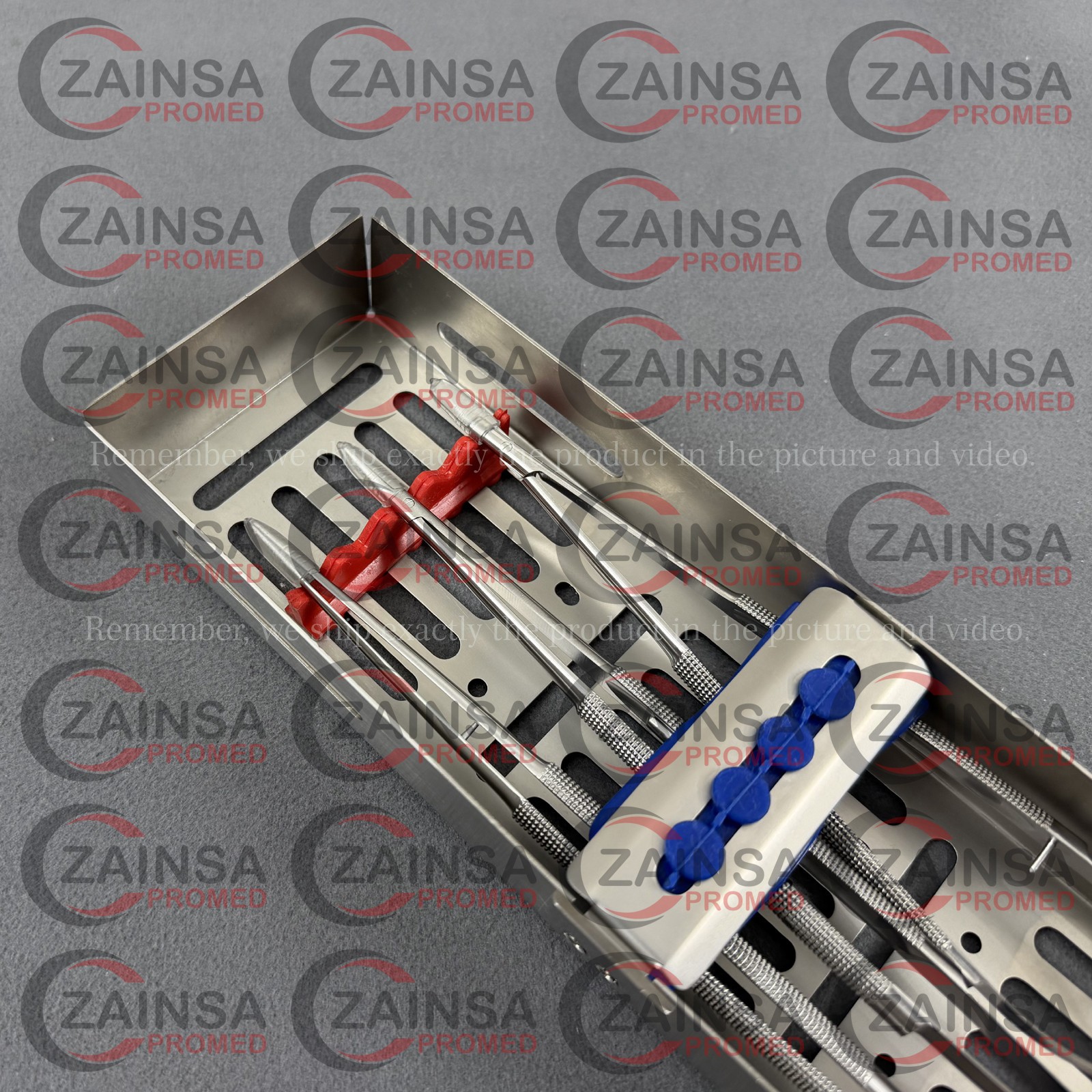 Micro Surgery Set with Tray Microsurgery instruments 22cm 3 Pcs Set