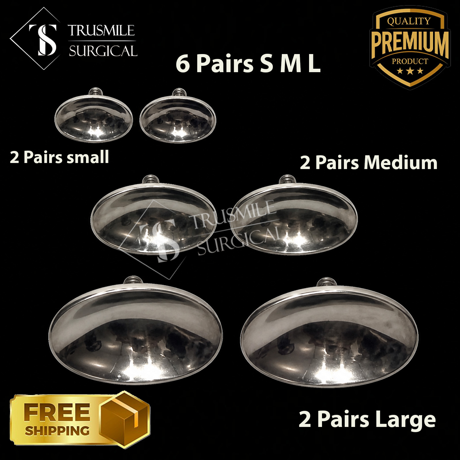 Eye shield Ocular Sclera Protection Laser Tattoo Remove Eyelid 6 Pairs S M L