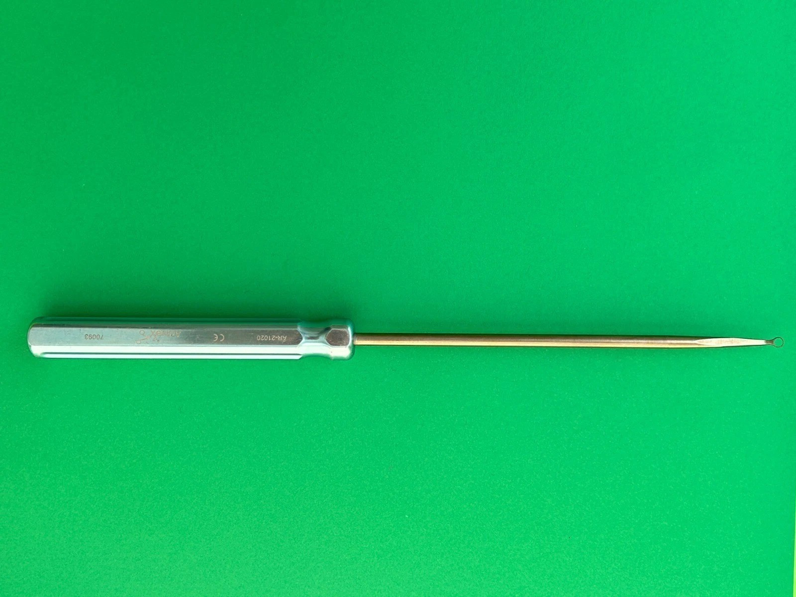 Arthrex AR-21020 Curette – Both Sides Cut, 3.4mm Ring Arthroscopic Surgical Tool