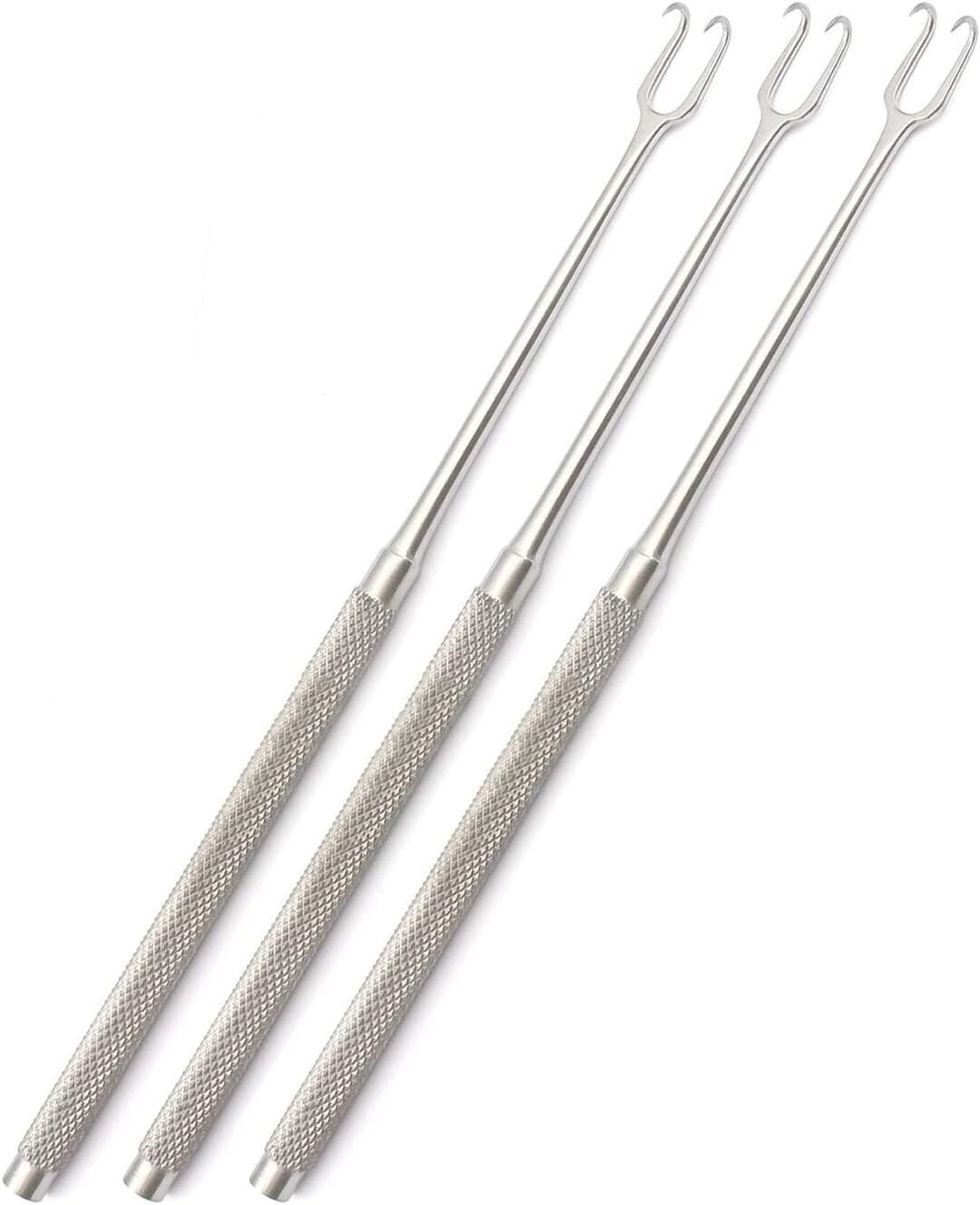 3× Joseph Skin Double Hook 2mm Sharp Prongs 6.25″ Retractor Surgical Instruments