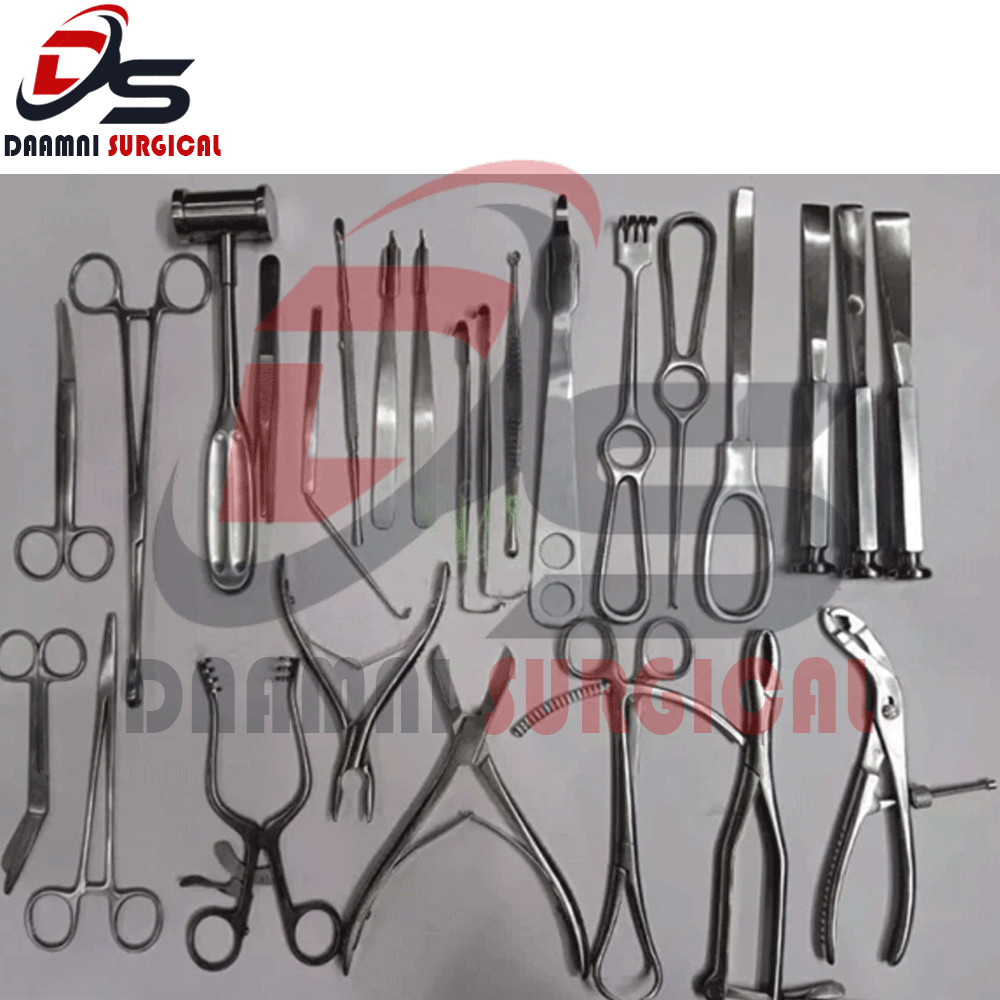 Basic Orthopedic Surgery Set of 25 Pcs Surgical Orthopedic instruments