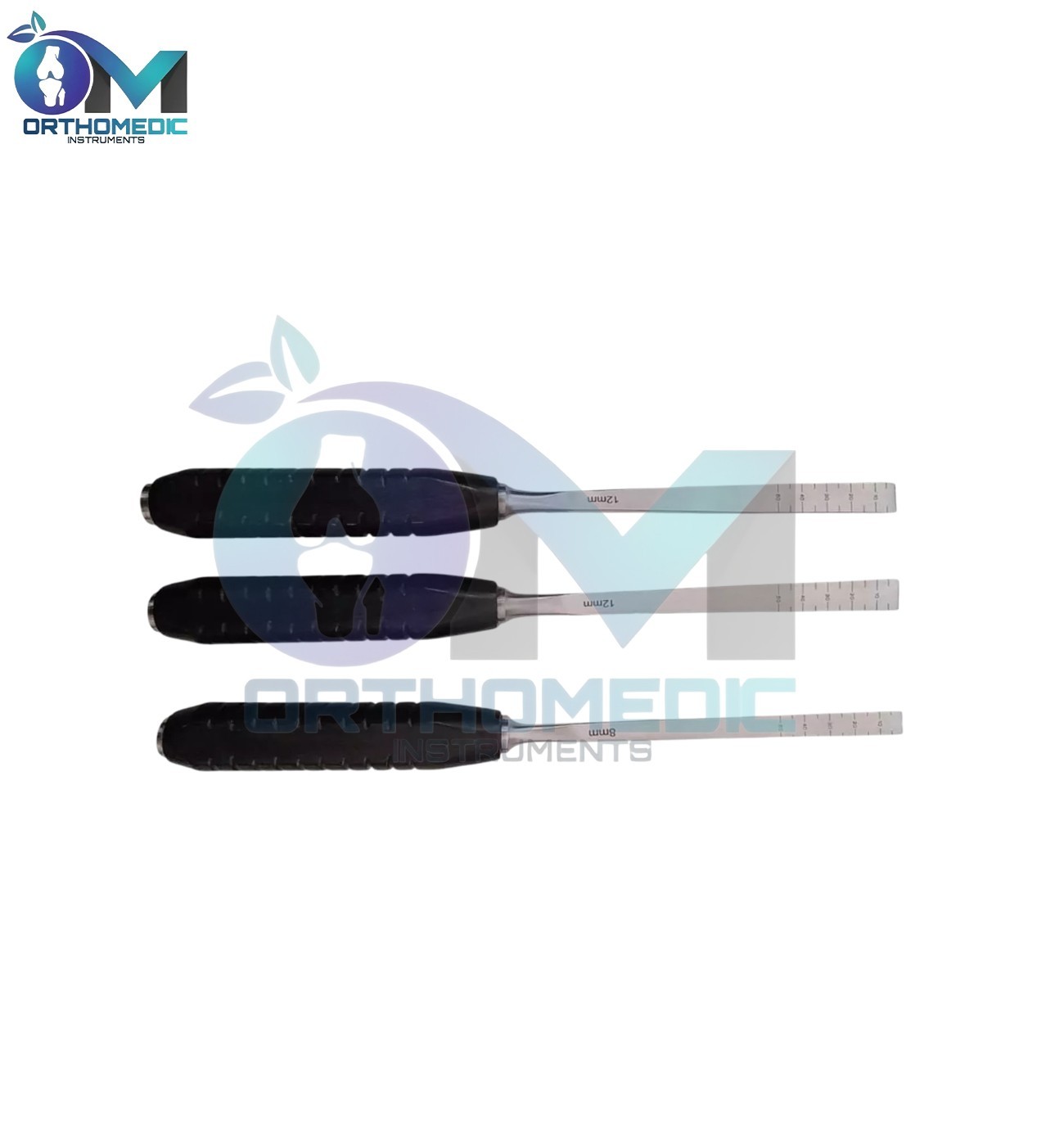 Set Of 3PCS Plastic Surgery Hospital Orthopedic Osteotome Straight
