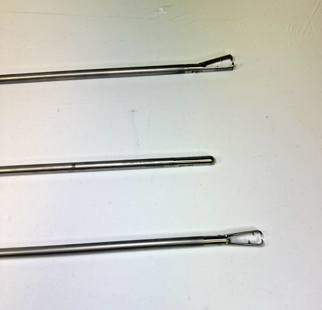 Blue Endo Surgical Laparoscopic 13mm Biopsy Spoon & Tenaculum Forceps Set