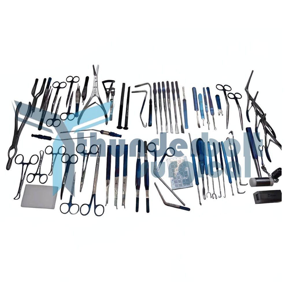 New Rhinoplasty Instruments Set Titanium Coated Nose Surgery set with Box