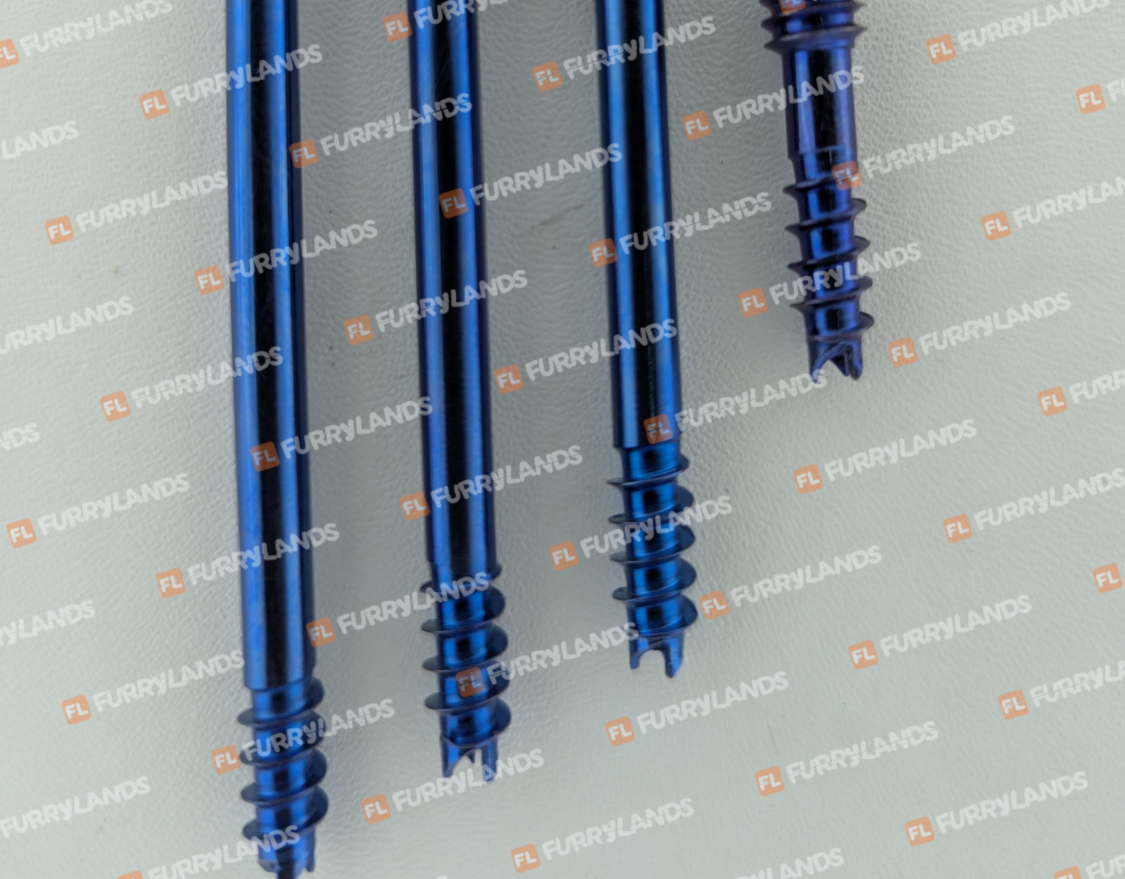 3.5mm Herbërt Screws 14 to 50mm, Titanium screws and screw driver Set of 38 Pcs
