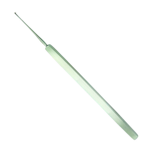 Von Graefe (Becker) Cystotome, 4.75″, Malleable Shaft, 1 mm Blade Ang. Right