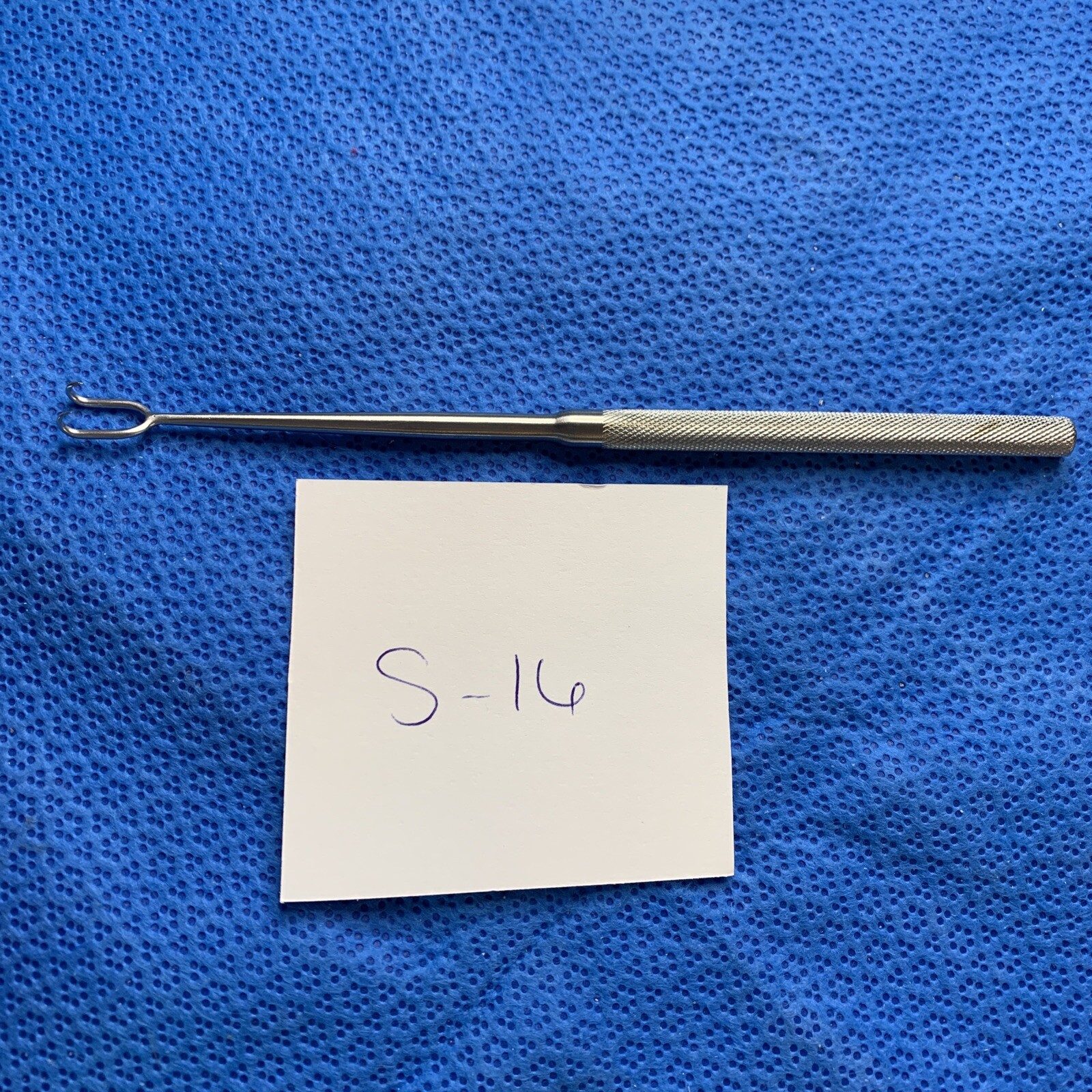 Unbranded Joseph Double Prong Hook NIP. 6 1/4”L Stainless Steel