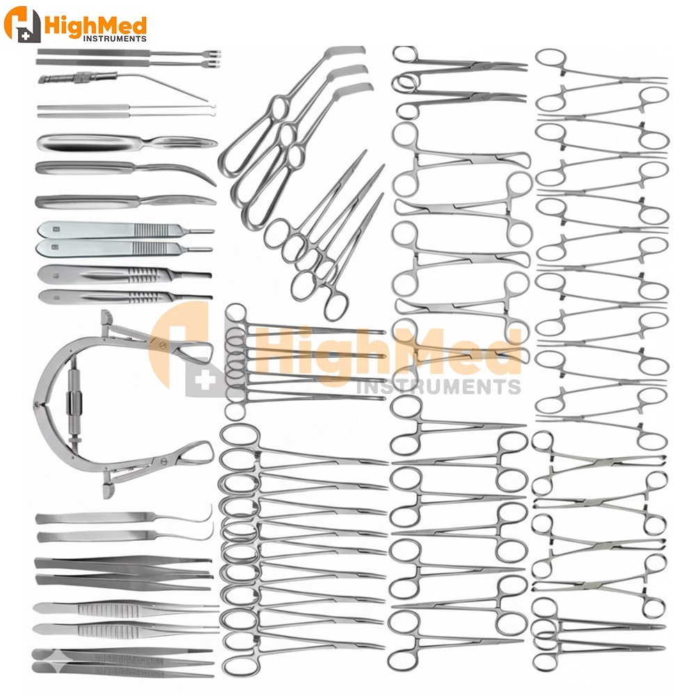 Thyroidectomy Set of 73 Pcs Thyroidectomy Surgery Set ENT Instruments
