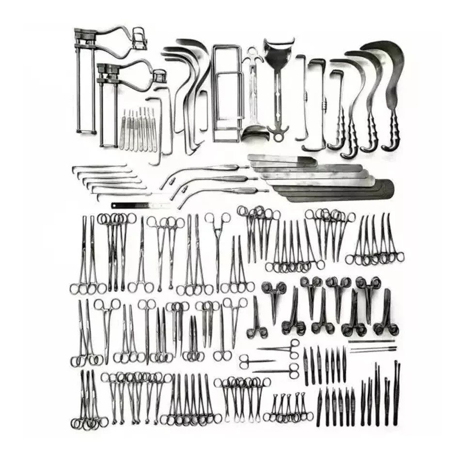 197 pcs Laparotomy Surgery Set – Surgical Premium Quality Instruments