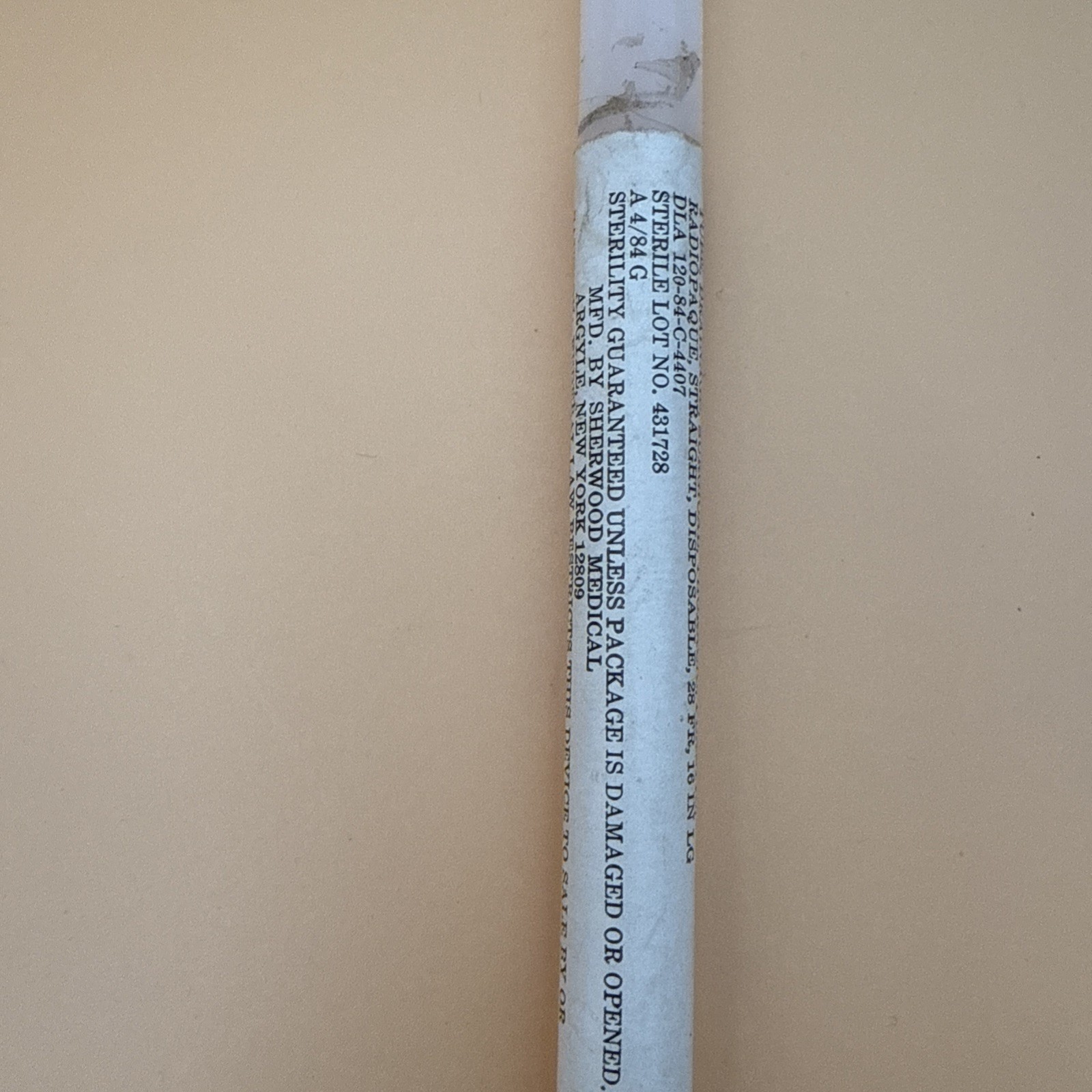 Argyle 28 FR, 6515-00-891-7593, tube, drainage, 431728