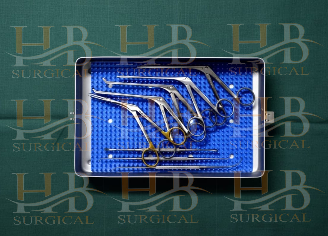 Minor Fess instruments set Endoscopic Sinus surgery ENT Surgical 10 Pcs
