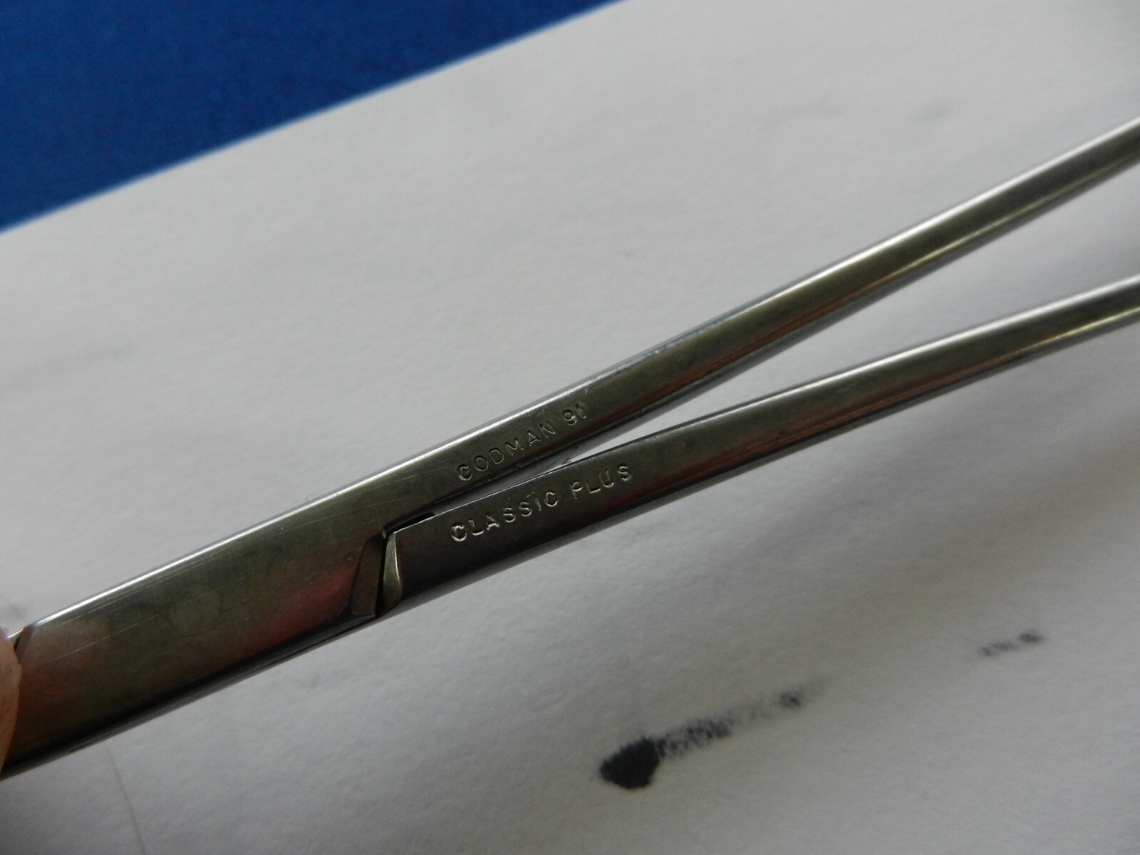 E5567 Codman 36-2016 Mayo Hegar Straight Needle Holder