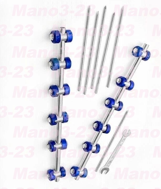 External Fixator 3.5mm A.O Set of 9 Pcs Orthopedic Instruments