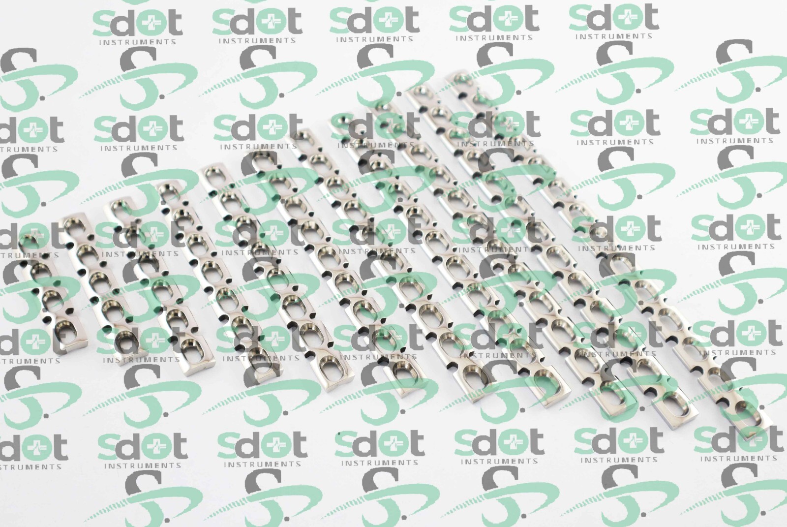 3.5mm Reconstruction Plate Set of 10 Pcs Ortho/Vet Instrument By SdO Instrument