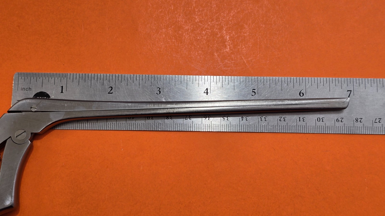 AESCULAP FF720 Orthopedic Kerrison Rongeur 3mm x 40 Degree 7″ Shaft