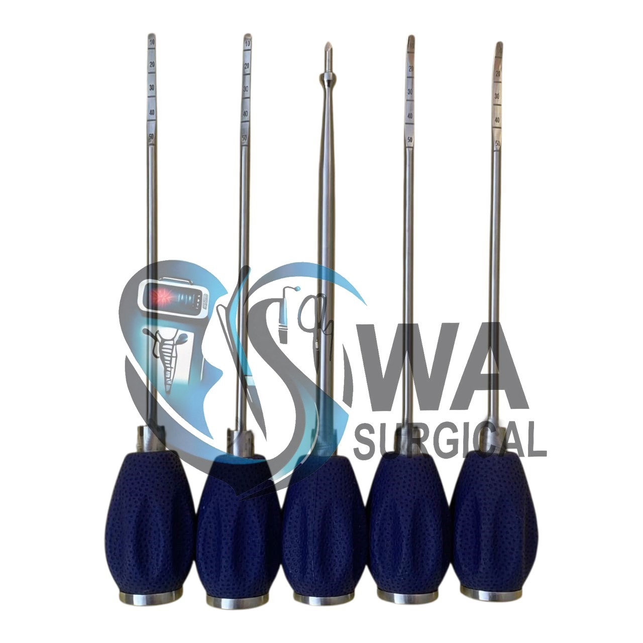 Spine Prods & Awls Set OF 5 PCS Surgical Orthopedics Instruments Neurosurgery,