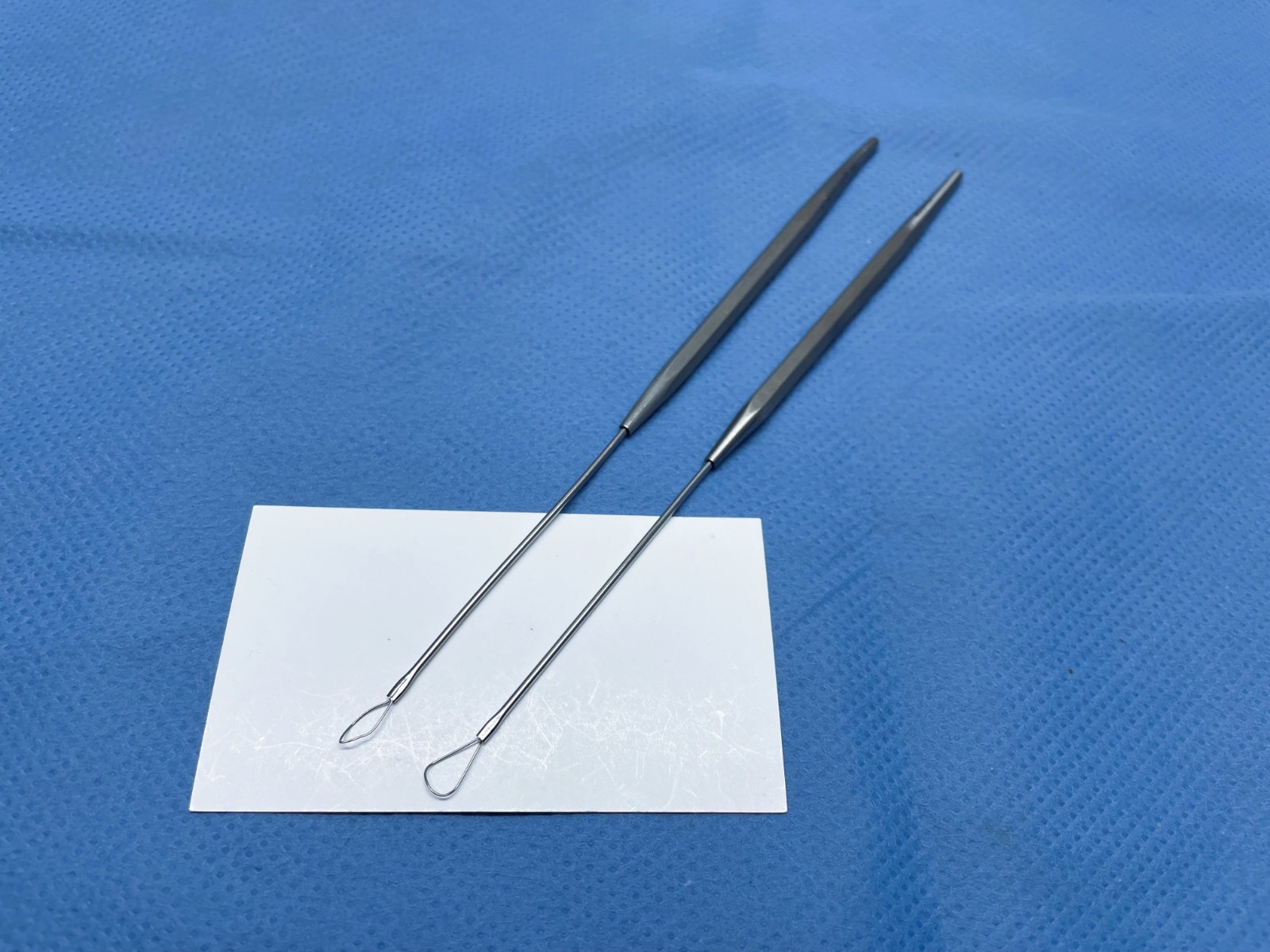 V. Mueller AU5611 AU5612 Billeau Curette Set, Flexible Loop, 7″, 2 units