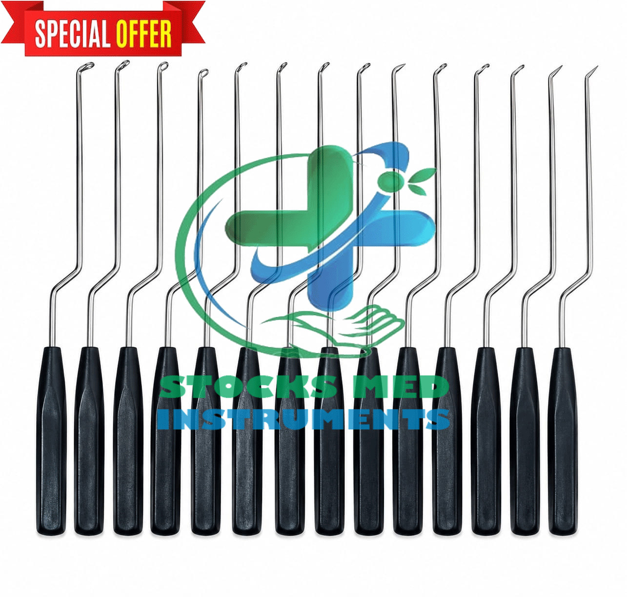 MIS Lumbar Spine Surgery Curettes Set 15 Premium Quality Instruments