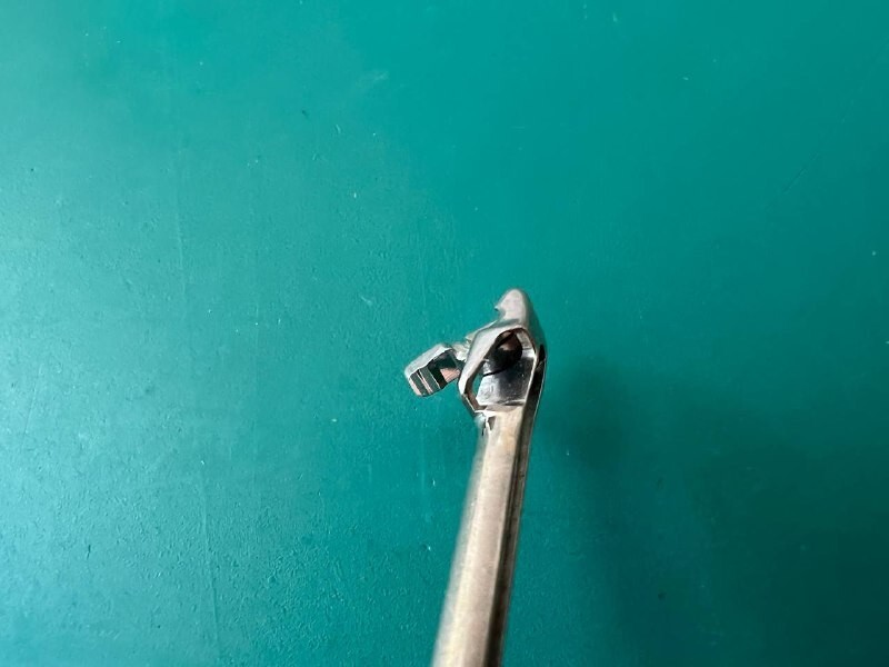 Acufex 012059 Stingray Basket Punch Left 2.3mm Arthroscopy 9-1/2″