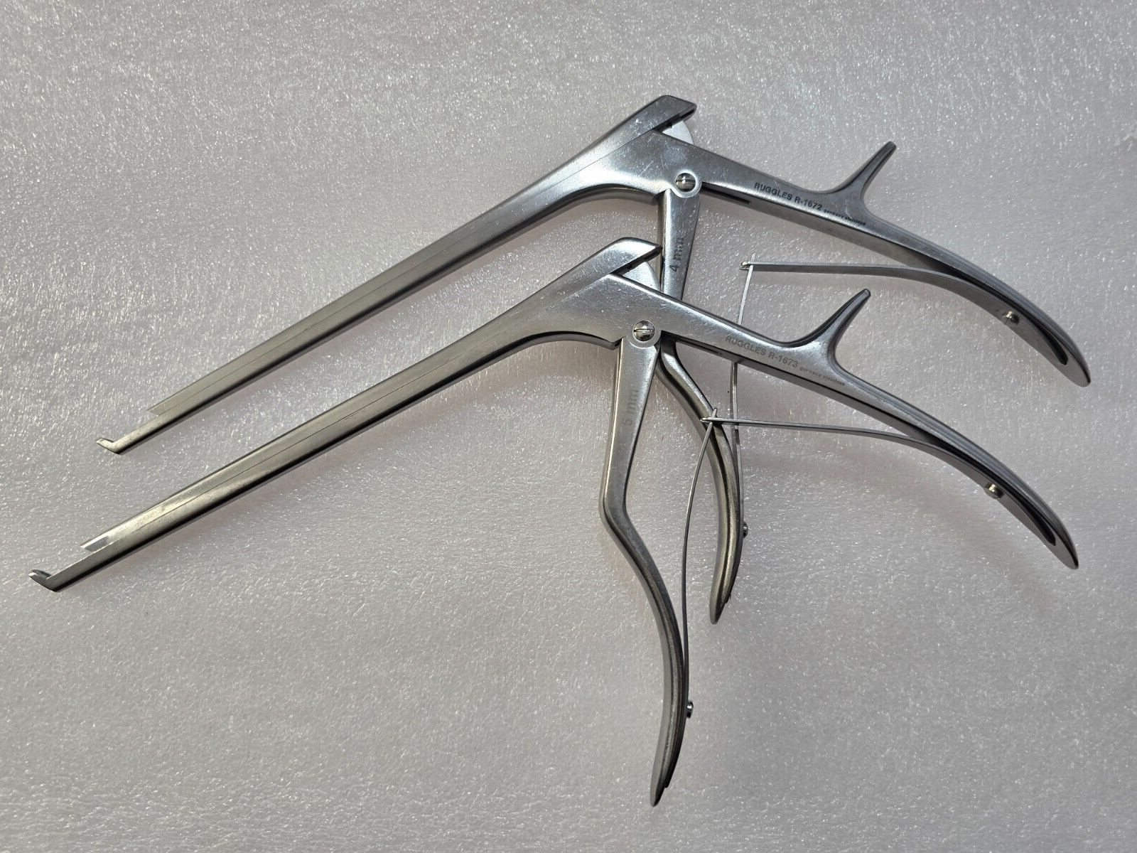 Ruggles R-1672,R1673 Orthopedic Kerrison Rongeurs 4,5mm Up 7″ x40 Degree