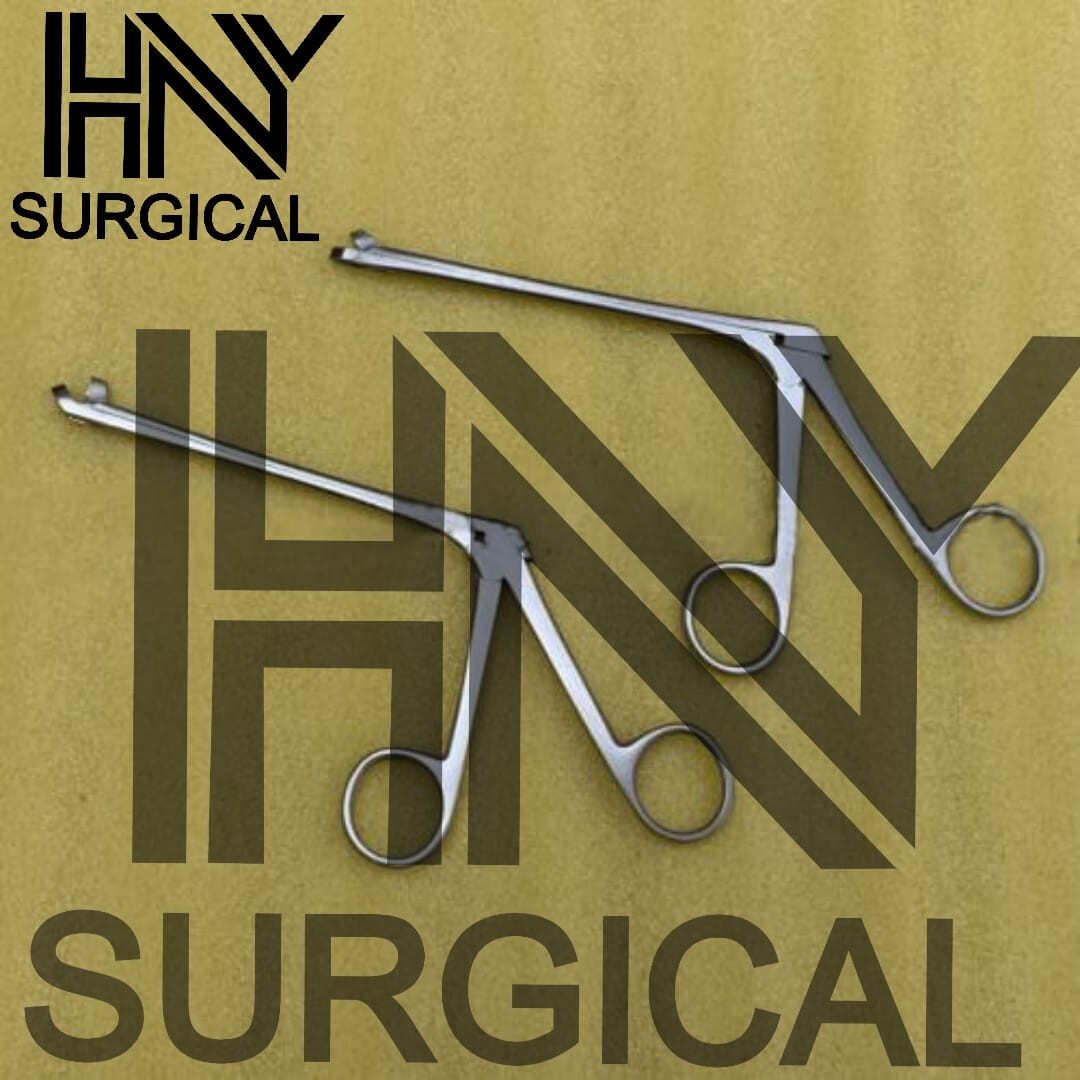 Blakesley Forceps Straight/45 Deg Up Thru Cut 2.5 mm 12 cm Through-cut ENT SET