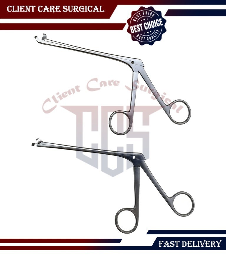 Blakesley Forceps Straight/45 Deg Up Thru Cut 2.5 mm 12 cm Through