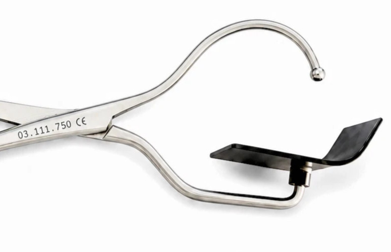 Soft Tissue Bone Reduction Forceps With Ball Tip 03.111.750 Stainless Steel