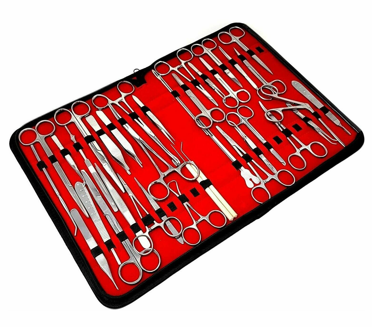 157 Pcs Minor Surgery Dissection Dissecting Student Kit Surgical Instruments