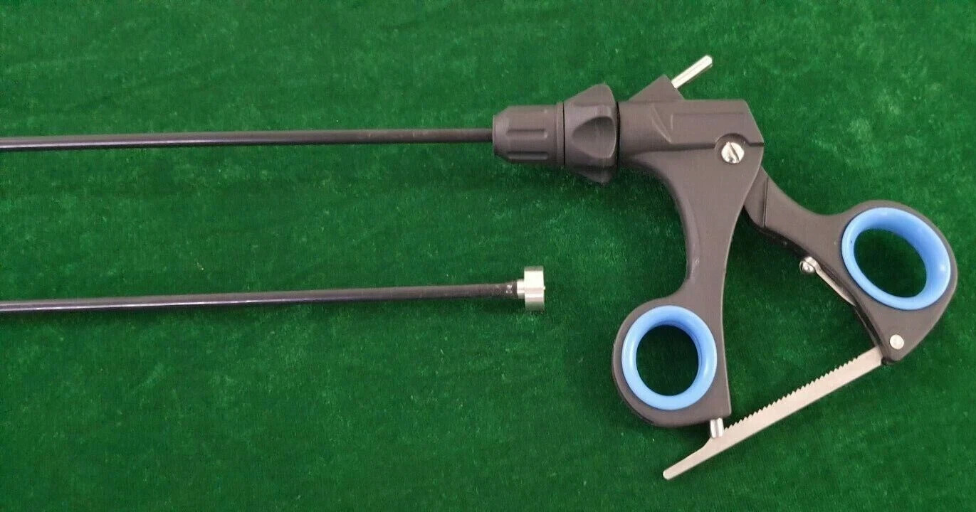 2pc Laparoscopic Tenaculam Grasping Forceps 5mmx330mm Surgical Instrument