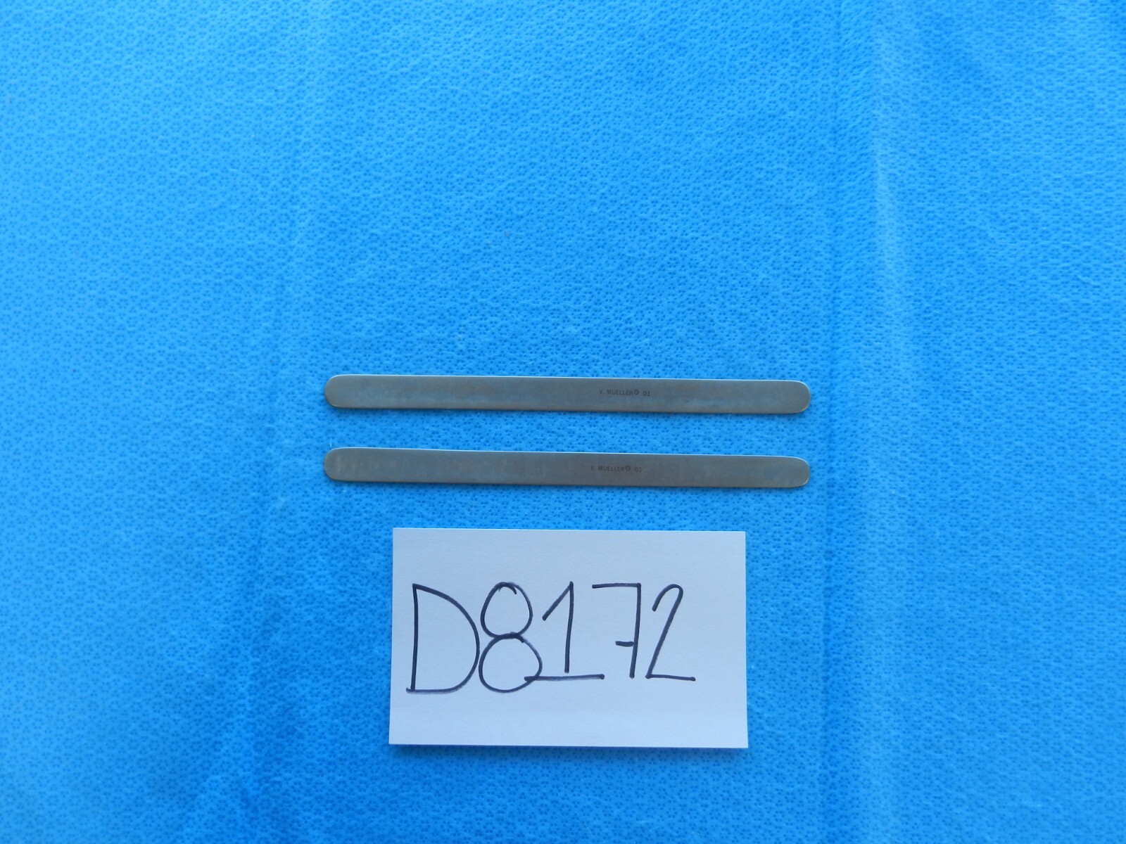 D8172 V. Mueller Lot of 2 Dingman 17.8×1.3cm Flexsteel Retractor RH2730
